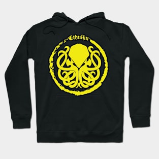 Cthulhu Logo Yellow Hoodie